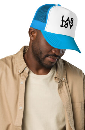 LABART - Blues - Casquette trucker en mousse